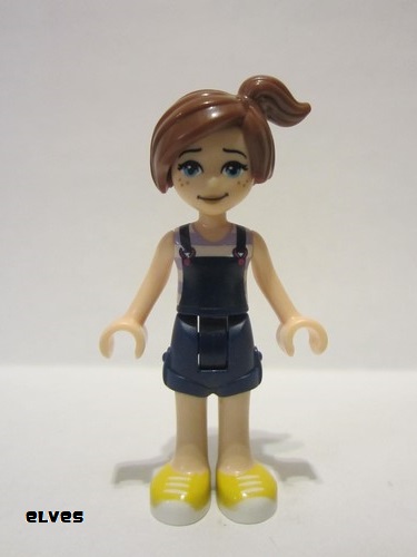 lego 2017 mini figurine elf043 Sophie Jones Closed Mouth Smile 