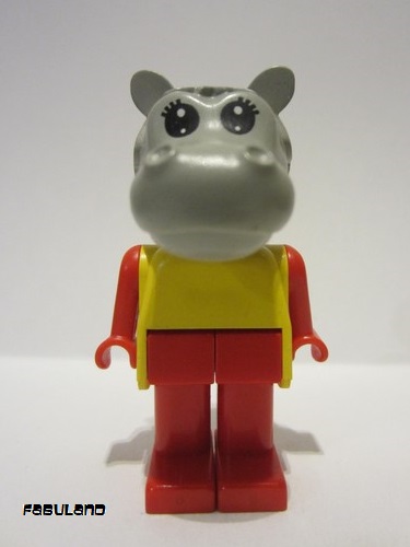 lego 1982 mini figurine fab6e Hanna Hippopotamus  