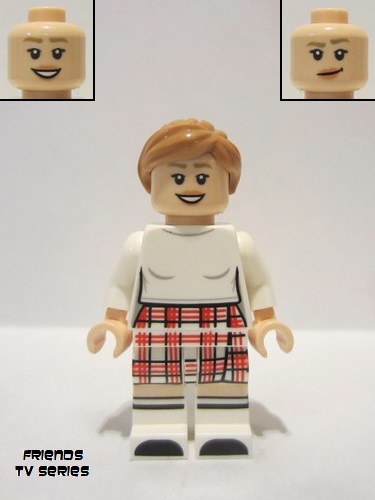 lego 2021 mini figurine ftv005 Rachel Green Plaid Skirt 