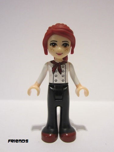 lego 2013 mini figurine frnd0050 Mia Black Trousers, White Top 