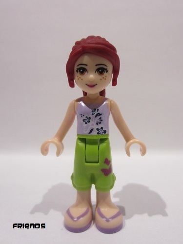 lego 2014 mini figurine frnd0059 Mia Lime Cropped Trousers, Lavender Top 