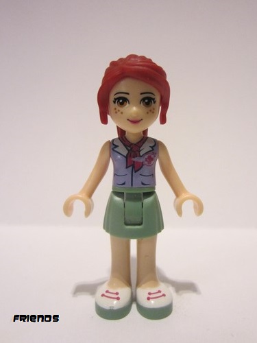 lego 2014 mini figurine frnd0071 Mia Sand Green Skirt, Lavender Top 
