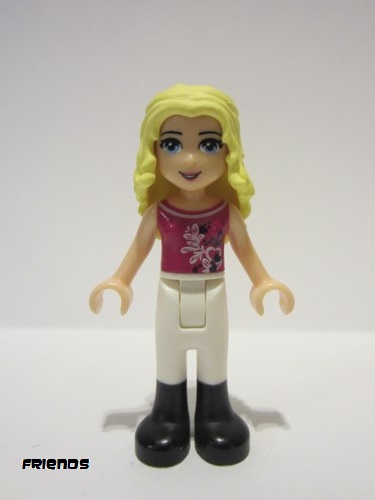 lego 2014 mini figurine frnd060 Liza White Riding Pants, Magenta Top 