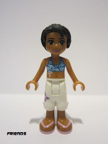 lego 2014 mini figurine frnd072 Joanna White Cropped Trousers, Dark Azure Bikini Top 
