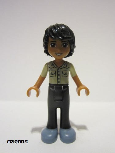 lego 2015 mini figurine frnd0112 Matthew Black Trousers, Khaki Shirt 