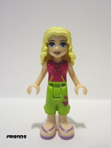 lego 2016 mini figurine frnd0153 Liza Lime Cropped Trousers, Magenta Top 