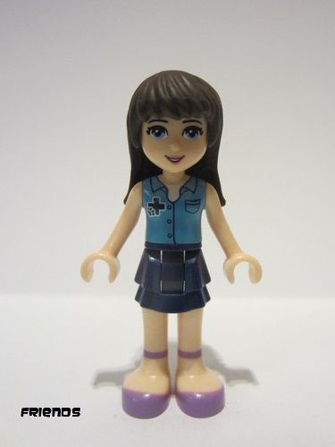 lego 2016 mini figurine frnd0159 Sophie Dark Blue Skirt, Medium Blue Blouse 