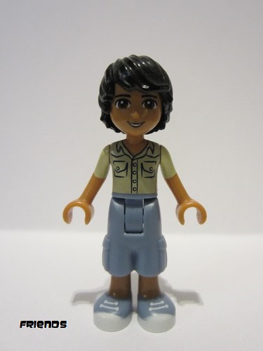 lego 2016 mini figurine frnd0170 Matthew Sand Blue Long Shorts, Khaki Shirt 