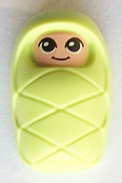 lego 2017 mini figurine frnd0279 Baby / Infant With Stud Holder on Back with Smiling Face and Large Eyes Pattern (Baby Ola) 