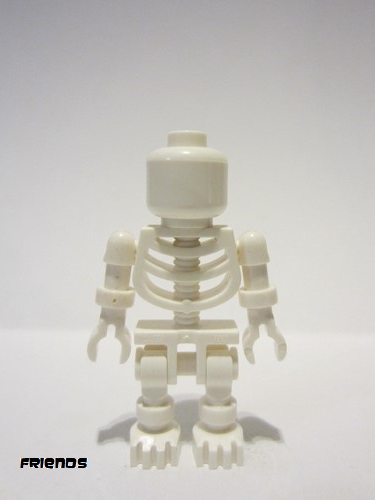 lego 2017 mini figurine gen103 Skeleton With Blank Face 