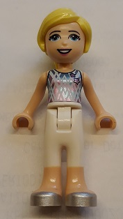 lego 2019 mini figurine frnd323 Stephanie Gymnast 
