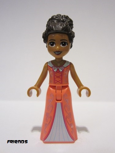 lego 2022 mini figurine frnd535 Andrea Coral Dress and Updo 