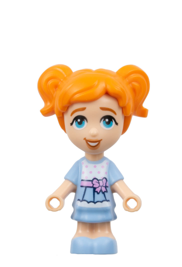 lego 2023 mini figurine frnd0618 Ella Light Nougat - Micro Doll 