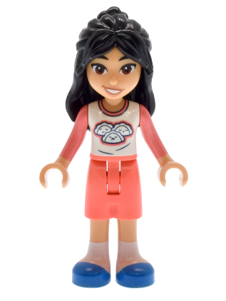 lego 2025 mini figurine frnd809 Liann Coral Pajamas 