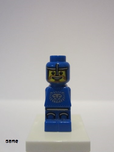 lego 2009 mini figurine 85863pb001 Lava Dragon Knight Microfigure, Blue 