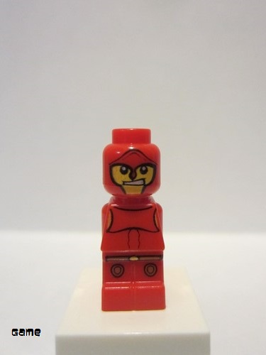 lego 2009 mini figurine 85863pb017 Minotaurus Gladiator Microfigure, Red 