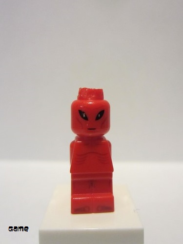 lego 2010 mini figurine 85863pb028 UFO Attack Alien Microfigure 