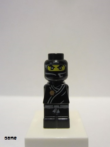 lego 2011 mini figurine 85863pb050 Cole Microfigure Ninjago 
