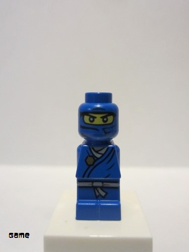 lego 2011 mini figurine 85863pb051 Jay Microfigure Ninjago 