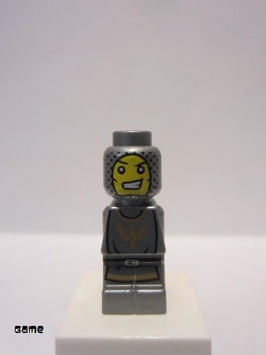 lego 2011 mini figurine 85863pb057 Heroica Knight Microfigure 