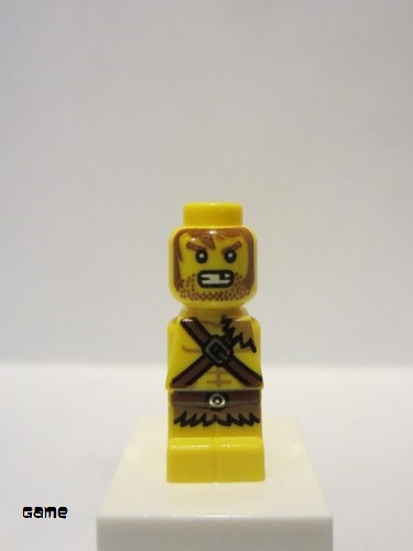 lego 2011 mini figurine 85863pb058 Heroica Barbarian Microfigure 