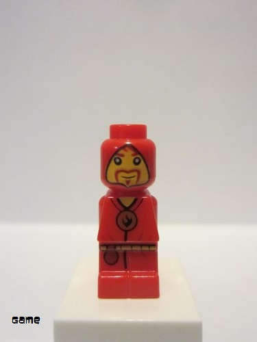 lego 2011 mini figurine 85863pb060 Heroica Wizard Microfigure 