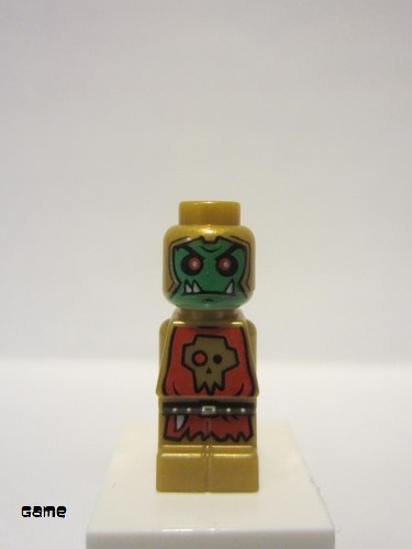 lego 2011 mini figurine 85863pb063 Heroica Goblin King Microfigure 
