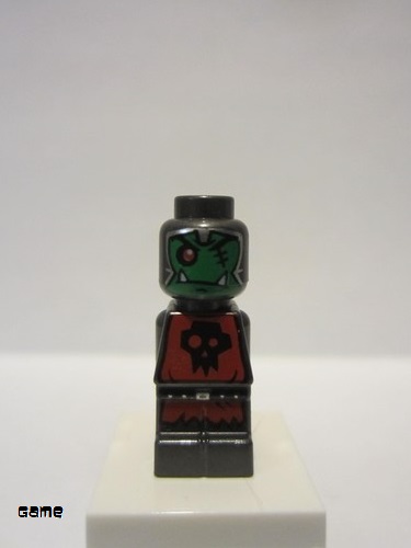 lego 2011 mini figurine 85863pb068 Heroica Goblin General Microfigure 