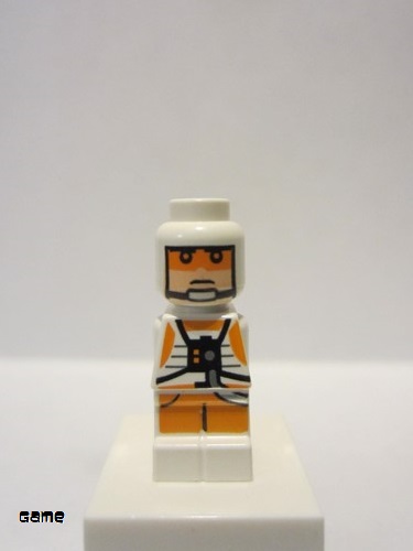 lego 2012 mini figurine 85863pb076 Rebel Pilot Microfigure Star Wars 