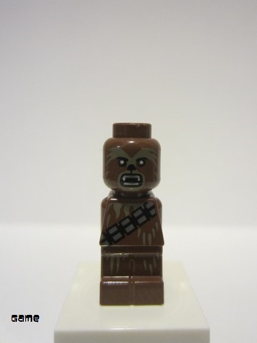 lego 2012 mini figurine 85863pb079 Chewbacca Microfigure Star Wars 