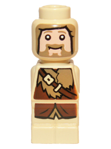 lego 2012 mini figurine 85863pb094 Fili the Dwarf Microfigure The Hobbit 