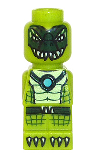 lego 2013 mini figurine 85863pb098 Crocodile Microfigure Legends of Chima 