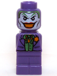 lego 2013 mini figurine 85863pb106 The Joker Microfigure Batman 