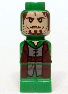 lego 2013 mini figurine 85863pb109 Aragorn Microfigure Lord of the Rings 