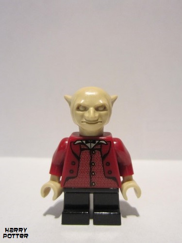 lego 2002 mini figurine hp079 Goblin Dark Red Torso 