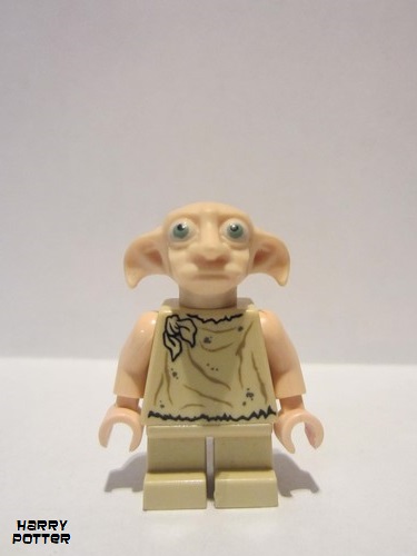 lego 2010 mini figurine hp105 Dobby (Elf) Light Nougat 