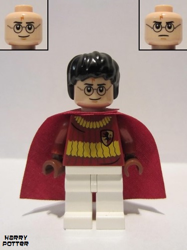 lego 2010 mini figurine hp110 Harry Potter Dark Red Quidditch Uniform (Light Nougat Head) 