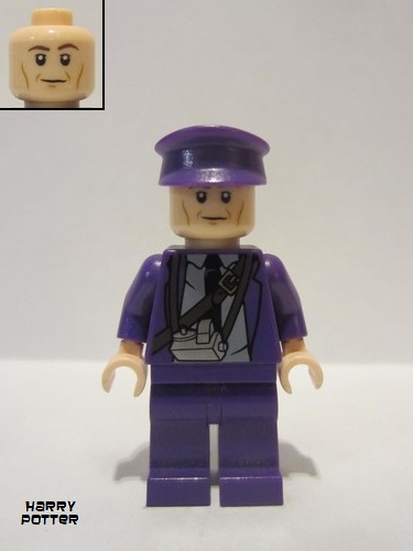 lego 2011 mini figurine hp127 Stan Shunpike In Knight Bus Conductor Uniform 