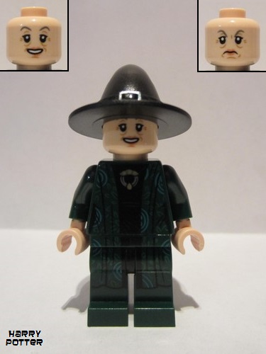 lego 2018 mini figurine hp152 Professor Minerva McGonagall