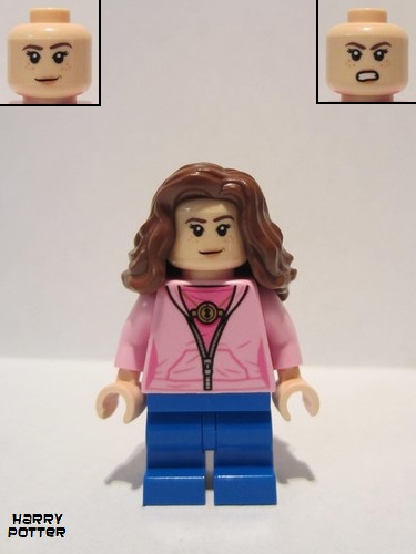 lego 2019 mini figurine hp181 Hermione Granger Bright Pink Jacket 