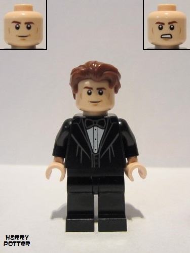 lego 2019 mini figurine hp188 Cedric Diggory Black Suit and Bow Tie 