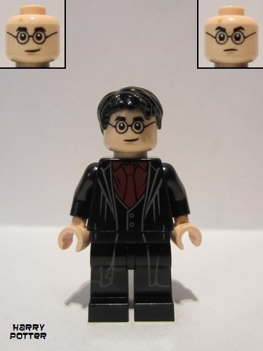 lego 2020 mini figurine hp232 Harry Potter Dark Red Shirt and Tie, Black Robe 