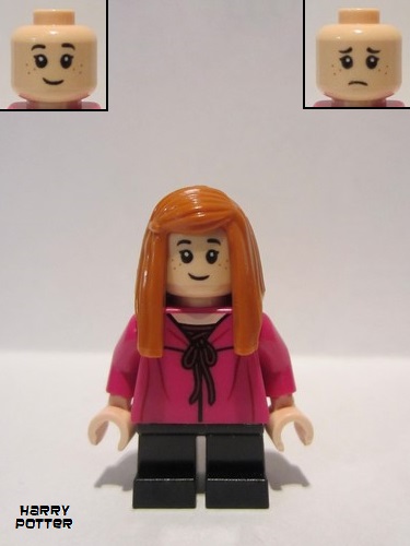 lego 2020 mini figurine hp249 Ginny Weasley Magenta Shirt 