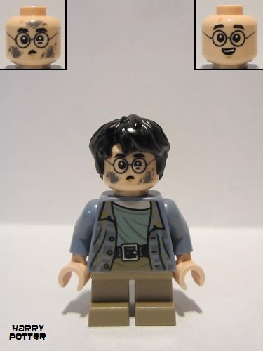 lego 2020 mini figurine hp256 Harry Potter Sand Blue Jacket 