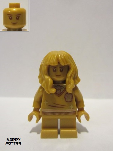 lego 2021 mini figurine hp276 Hermione Granger 20th Anniversary Pearl Gold 