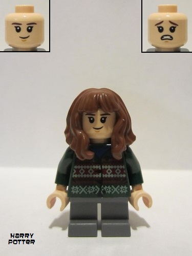 lego 2021 mini figurine hp279 Hermione Granger Dark Green Sweater 