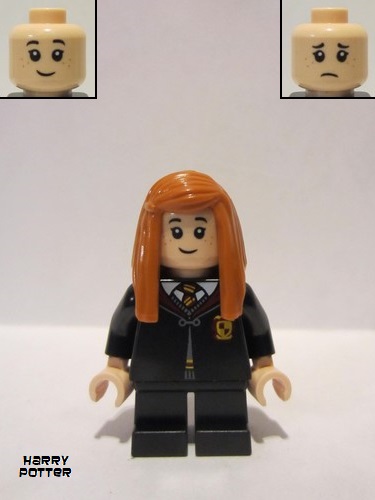 lego 2021 mini figurine hp305 Ginny Weasley Gryffindor Robe, Short Legs 
