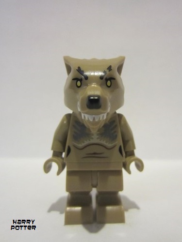 lego 2022 mini figurine hp348 Professor Lupin / Werewolf  