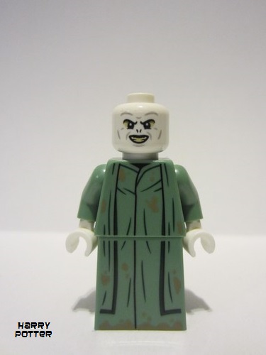 lego 2023 mini figurine hp422 Lord Voldemort Sand Green Robe 