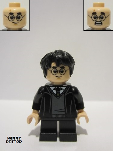 lego 2024 mini figurine hp470 Harry Potter Hogwarts Robe, Black Tie 